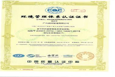 ISO14001环境管理体系认证
